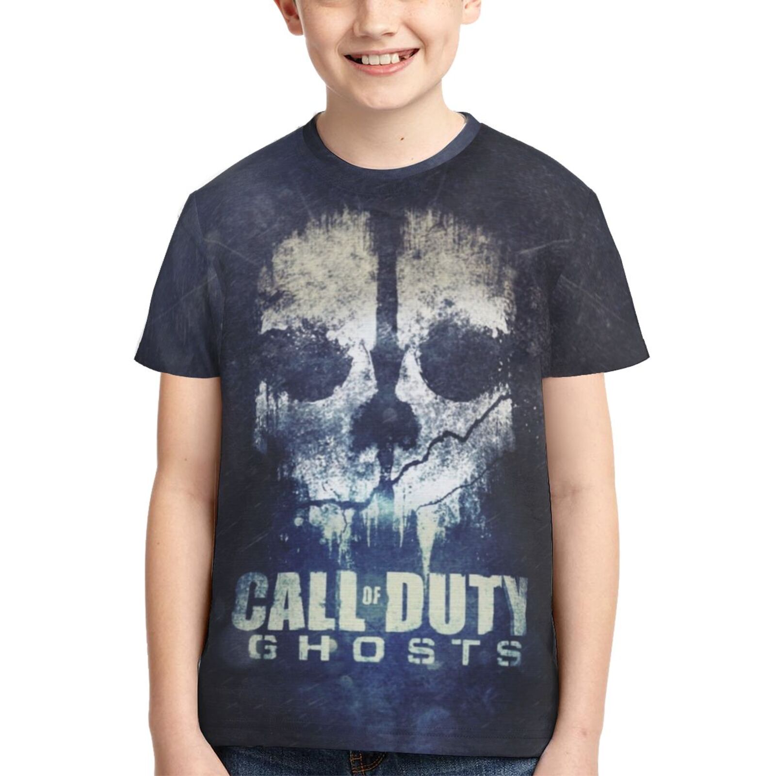 Kids Game Call Of Duty T-Shirts Youth 3D Print Short Sleeve Kid's Game Shirt Teenage Fashion Tee for Boys Girls X-Small